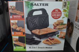 Salter XL 3-in-1 Snack Maker