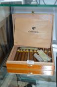 Cased Set of Nine Cohiba Esplendidos Cigars