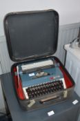 Cased Portable Typewriter