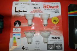 *Feit GU10 LED Light Bulbs 4pk