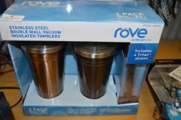 *Rove Stainless Steel Insulated Tumbler 2pk