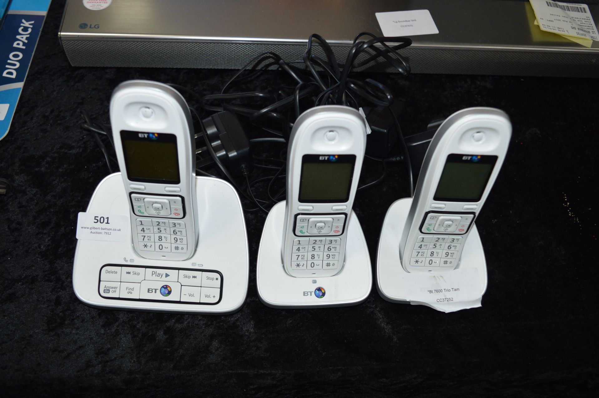 *BT 7600 Trio Tam Telephones