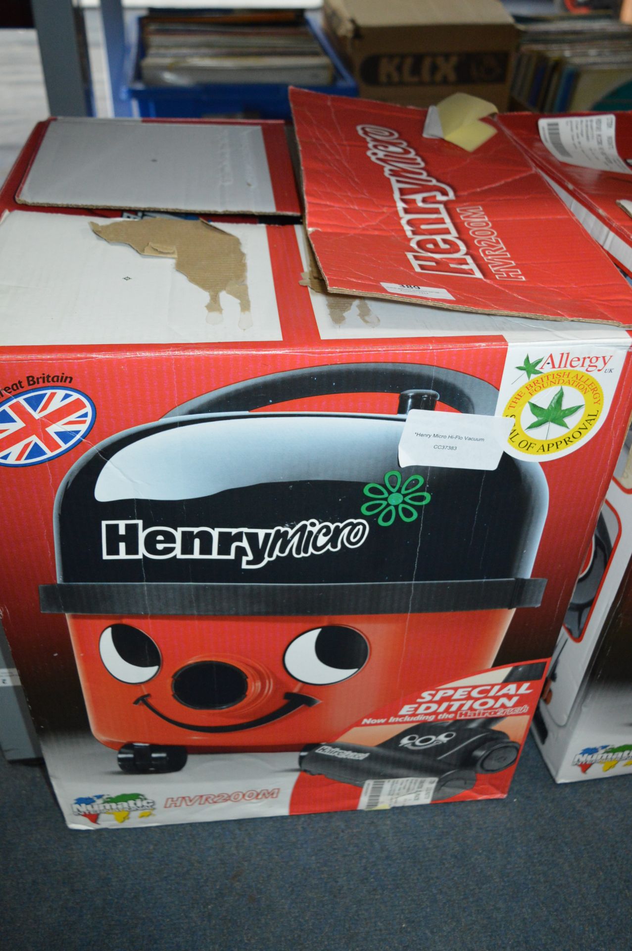*Henry Micro Hi-Flo Vacuum