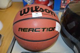 *Wilson Reaction Basketball