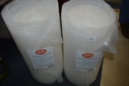 *Two Rolls of Bubble Wrap 600mm by 25m