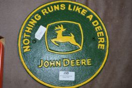 *Reproduction John Deere Sign