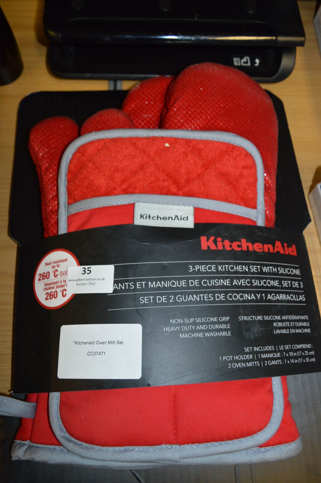 *Kitchenaid Oven Mitt Set