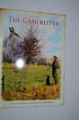 *Large Reproduction Enamel Sign - The Game Keeper