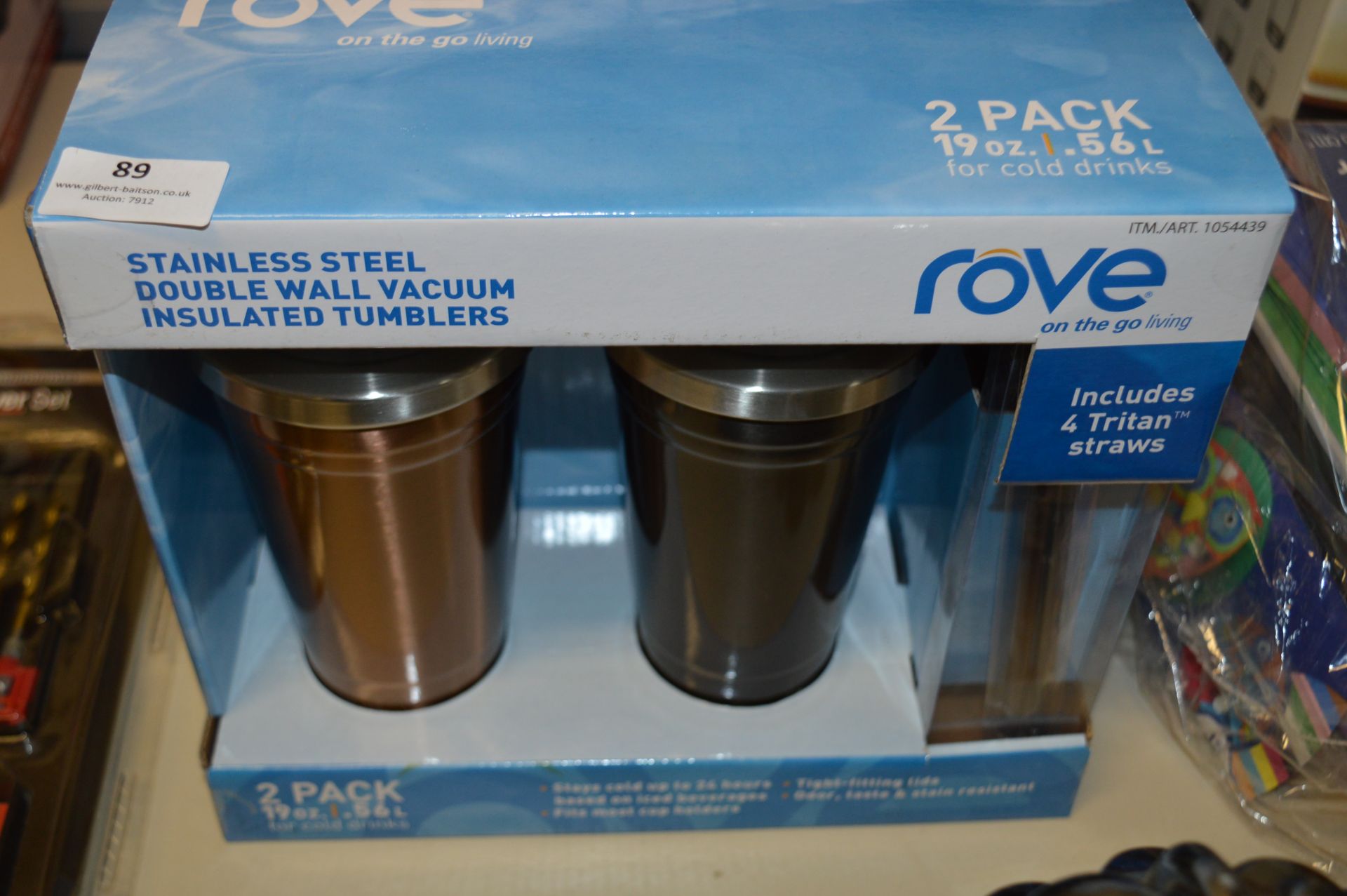 *Rove Stainless Steel Insulated Tumblers 2pk