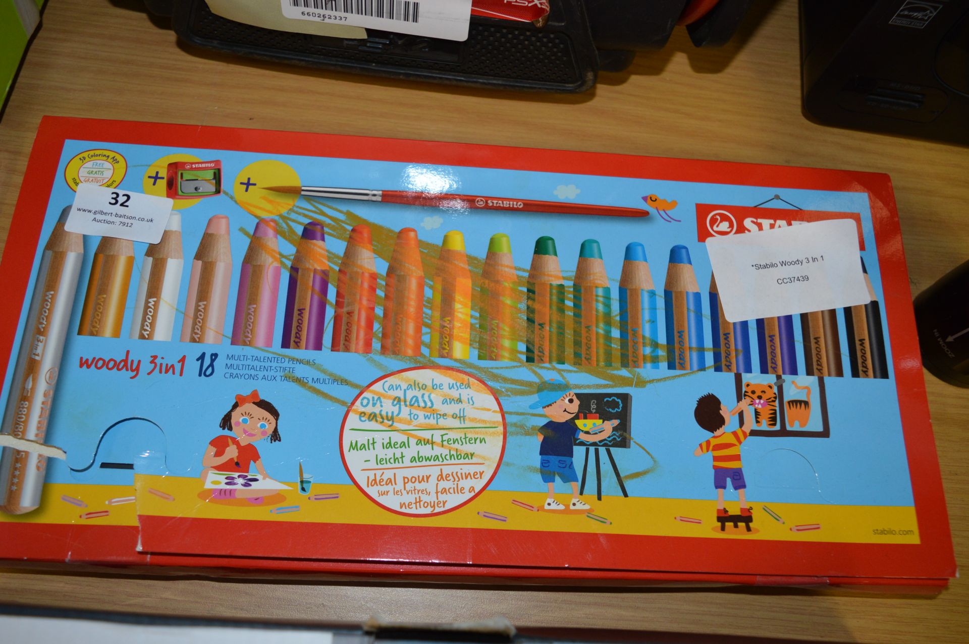 *Stabilo Woody 3 In 1 Art Set