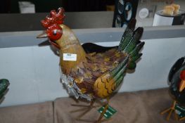 *Ornamental Metal Chicken