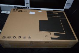 *Acer 27" LED Monitor
