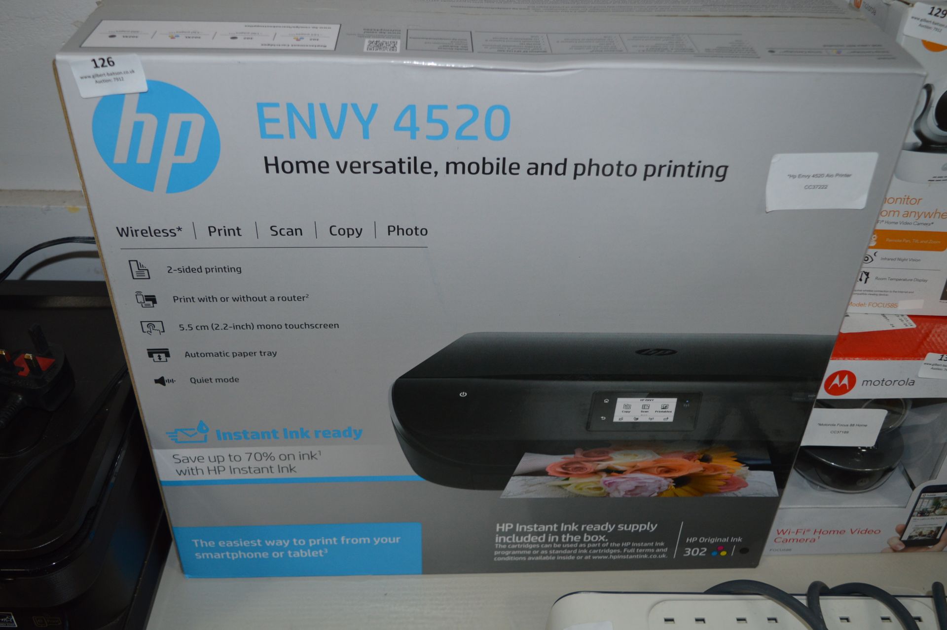*HP Envy 4520 Aio Printer