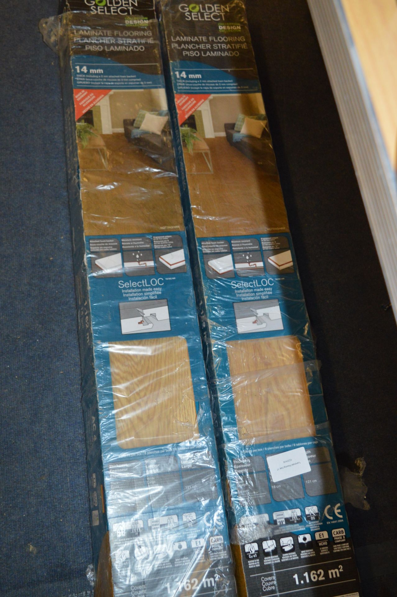 *Two Packs of Golden Select Laminate Flooring