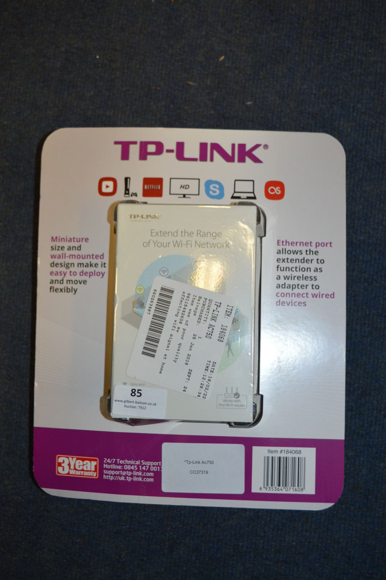 *TP-Link AC750 Wifi Extender