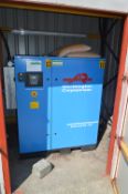 Worthington Creyssensac Rollair 20 Compressor with DW17 Air Dryer, Air Receiver and Air Lines