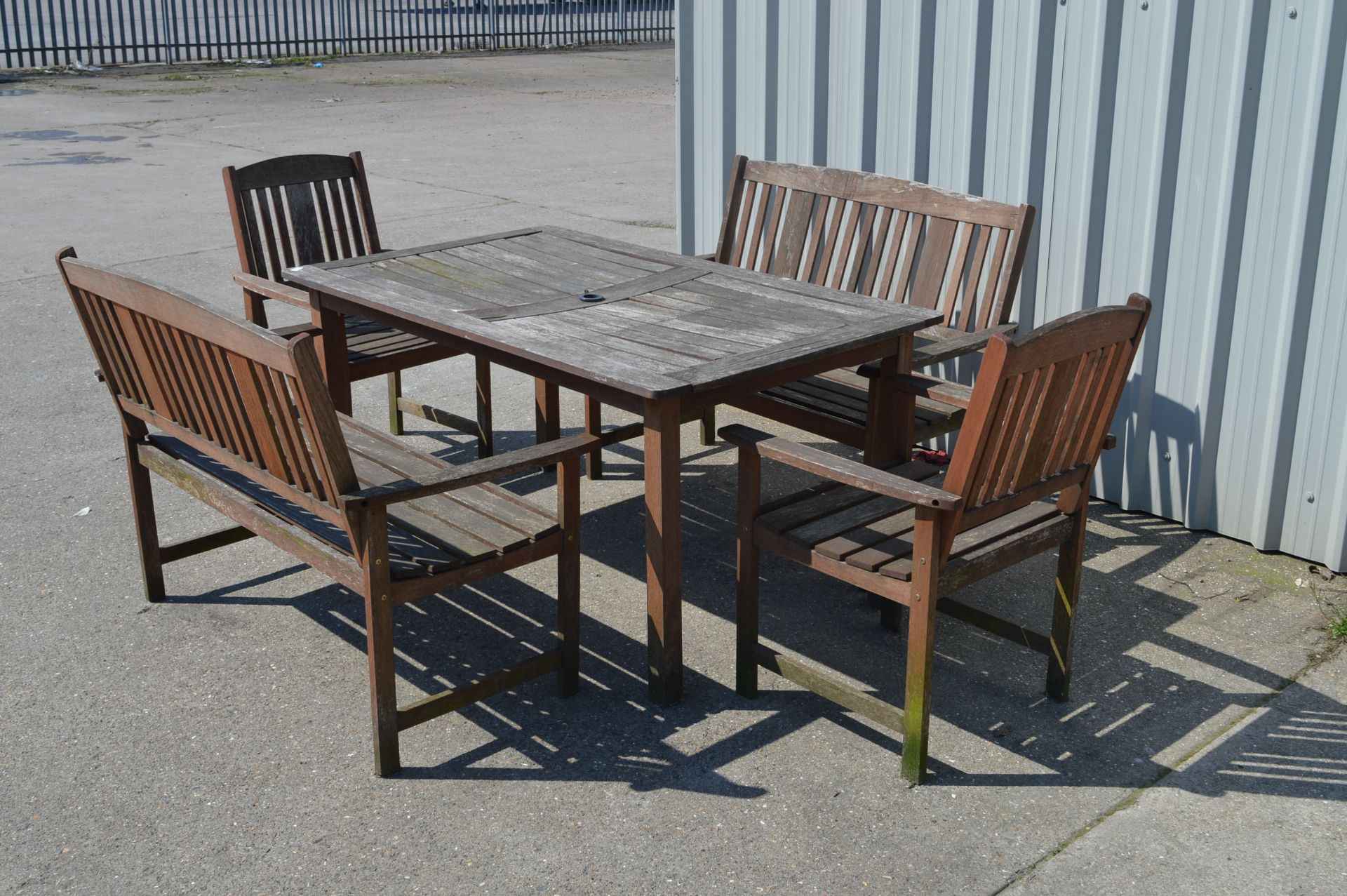 *Hardwood Garden Patio Set