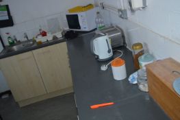 *Contents of the Canteen Including Tables & Chairs, Kitchen Appliances, etc.