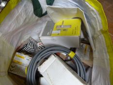 Bag of Screws, Cable, Lever Lock Handle, etc.