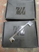 Two Boxes of 25 Finger Tip Design Chrome Plated Ha