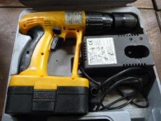 Push Cordless Drill with Battery and Charger