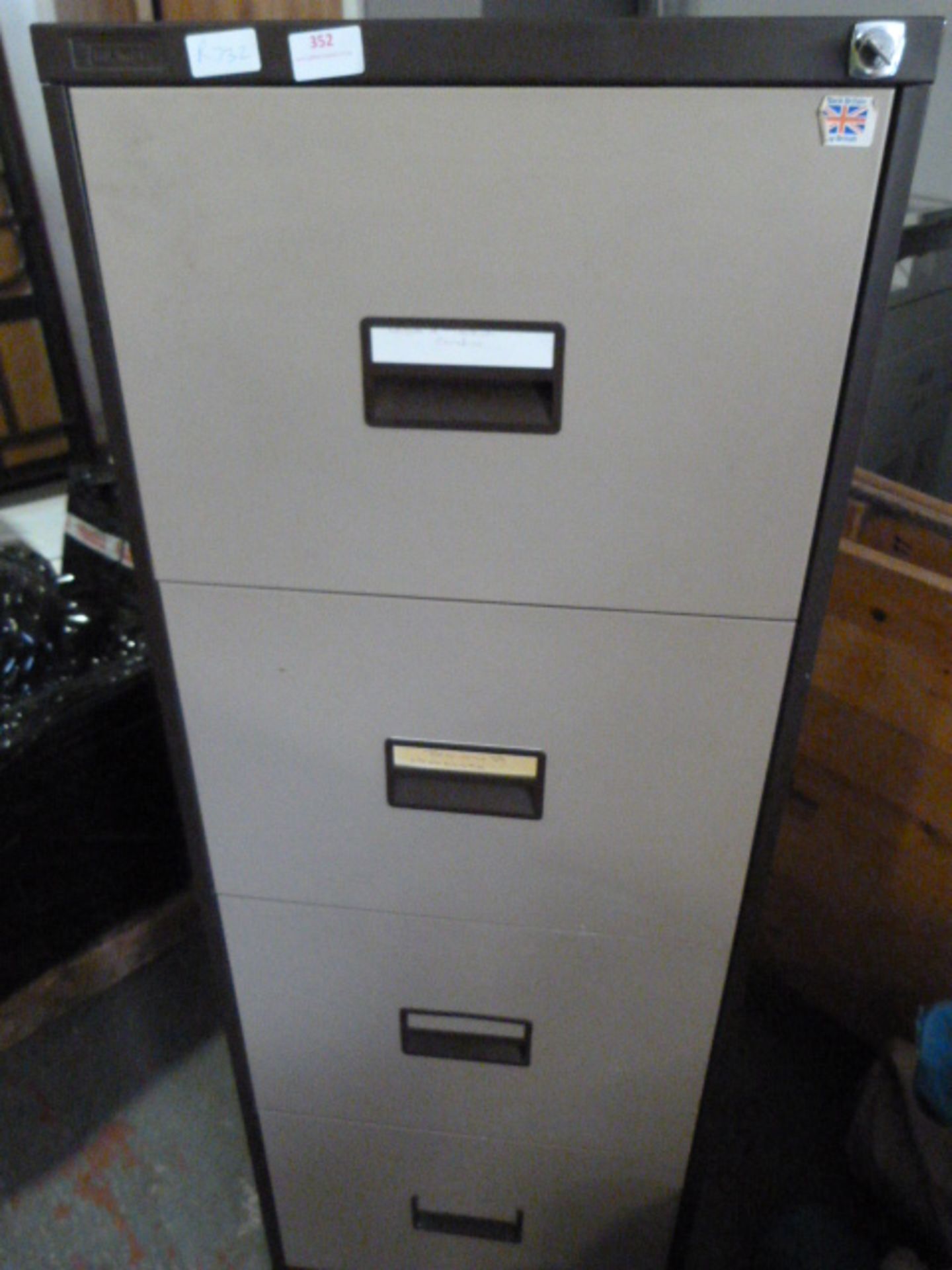 *Four Drawer Filing Cabinet