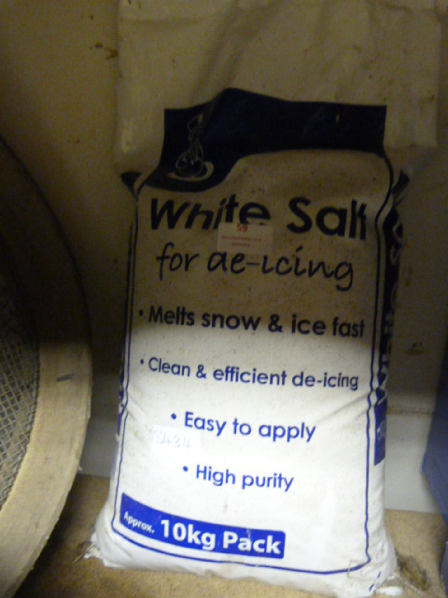 10kg Pack of De-Icing Salt