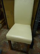 *Four Greenwich Chairs with Ivory Rubber Upholster