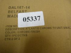 *Atlantis Chrome TV Unit