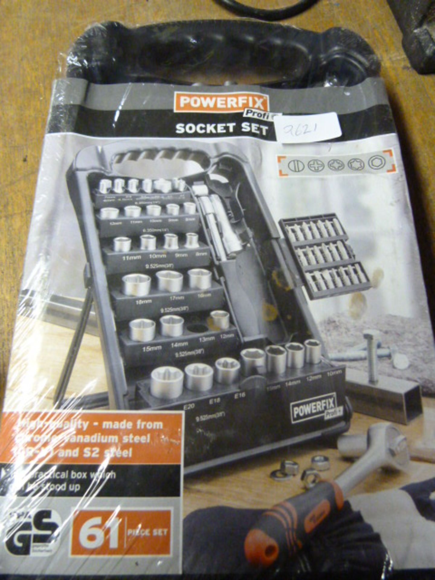 *Sixty One Piece Socket Set