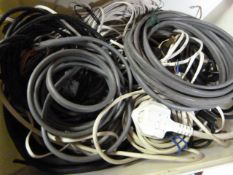 Box of Wires, Cable, etc.