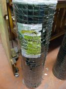 Roll of PVC Coated Welded Mesh 36" Wide by 30m Lon