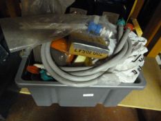 Box of Plumbing Accessories Including Stopcocks, T