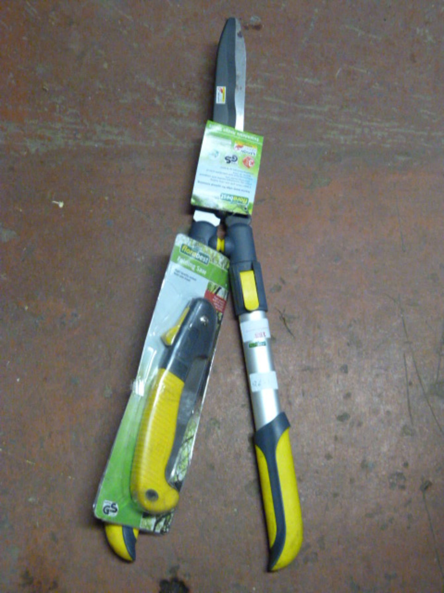 *Flora Best Folding Saw and a Set of Shears