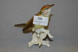 Pottery Song Bird Figurine