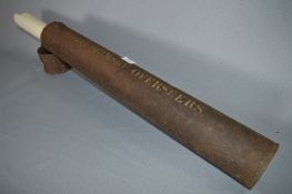 Survey Maps - Little Grimsby in Metal Tube Container