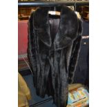 Faux Fur Ladies Knee Length Coat