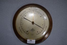 CP Goez Berlin Circular Brass Barometer