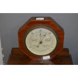 Inlaid Mahogany Cased Wall Barometer by B. Cooke & Hull Hull