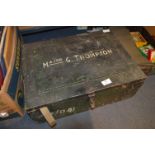 Military Storage Box and Contents
