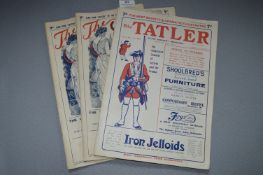 Three Tattler Magazines circa 1917