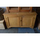 Pine Two Door Cupboard