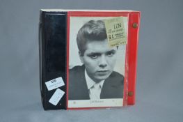 1960's 45rpm Record Case with Cliff Richard Photo