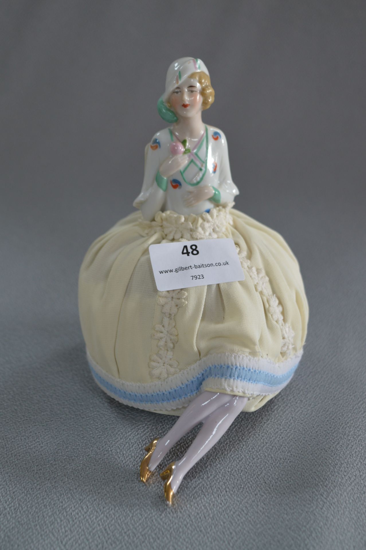 Porcelain Doll Pin Cushion