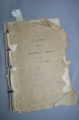 Printed Booklet - Evidence Given at Titanic Inquiry 1st to 18th Day