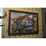 Framed Pub Mirror - Famous Grouse Scot Whiskey