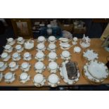 Royal Albert Country Roses Dinner and Tea Ware 94 Pieces