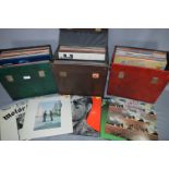 Three Record Boxes and Contents of 70's and 80's Records