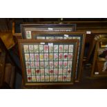 Set of Three Framed Wills Cigarette Cards