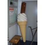 Large Shop Display Ice Cream Cone